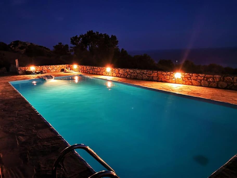 Villa Mavri Ruhige Private Pool Villa, Meerblick Agia Paraskevi  Exterior photo